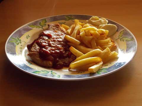 Zigeunerschnitzel bakken