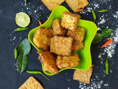 Tempeh bakken