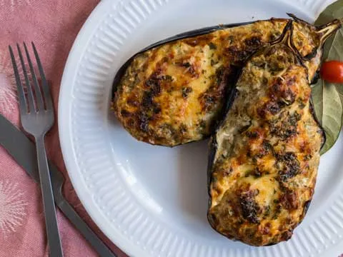 Aubergine uit de oven